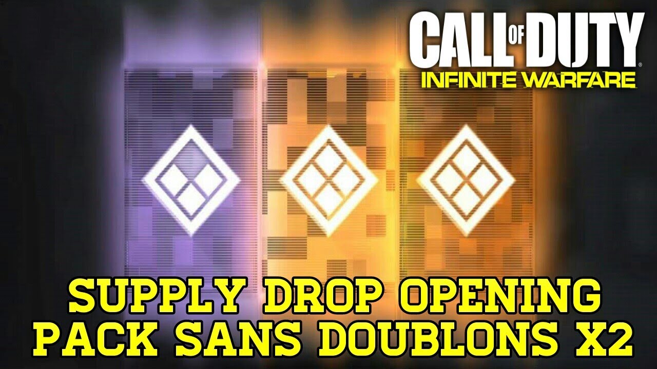 COD IW | GIGA SUPPLY DROP OPENING (OUVERTURE DE DEUX PACKS 