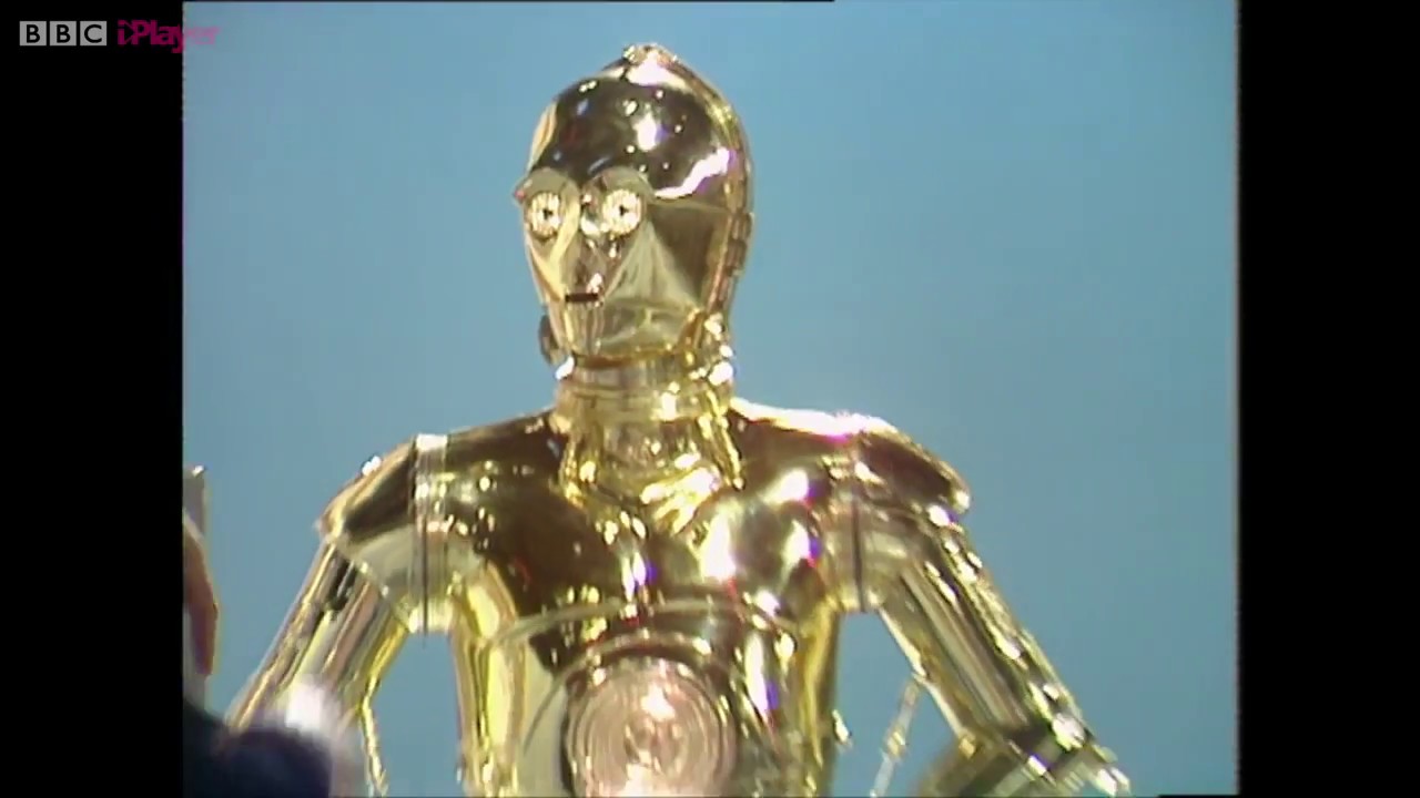 BBC Swap Shop 1981 featuring C-3PO and Anthony Daniels.