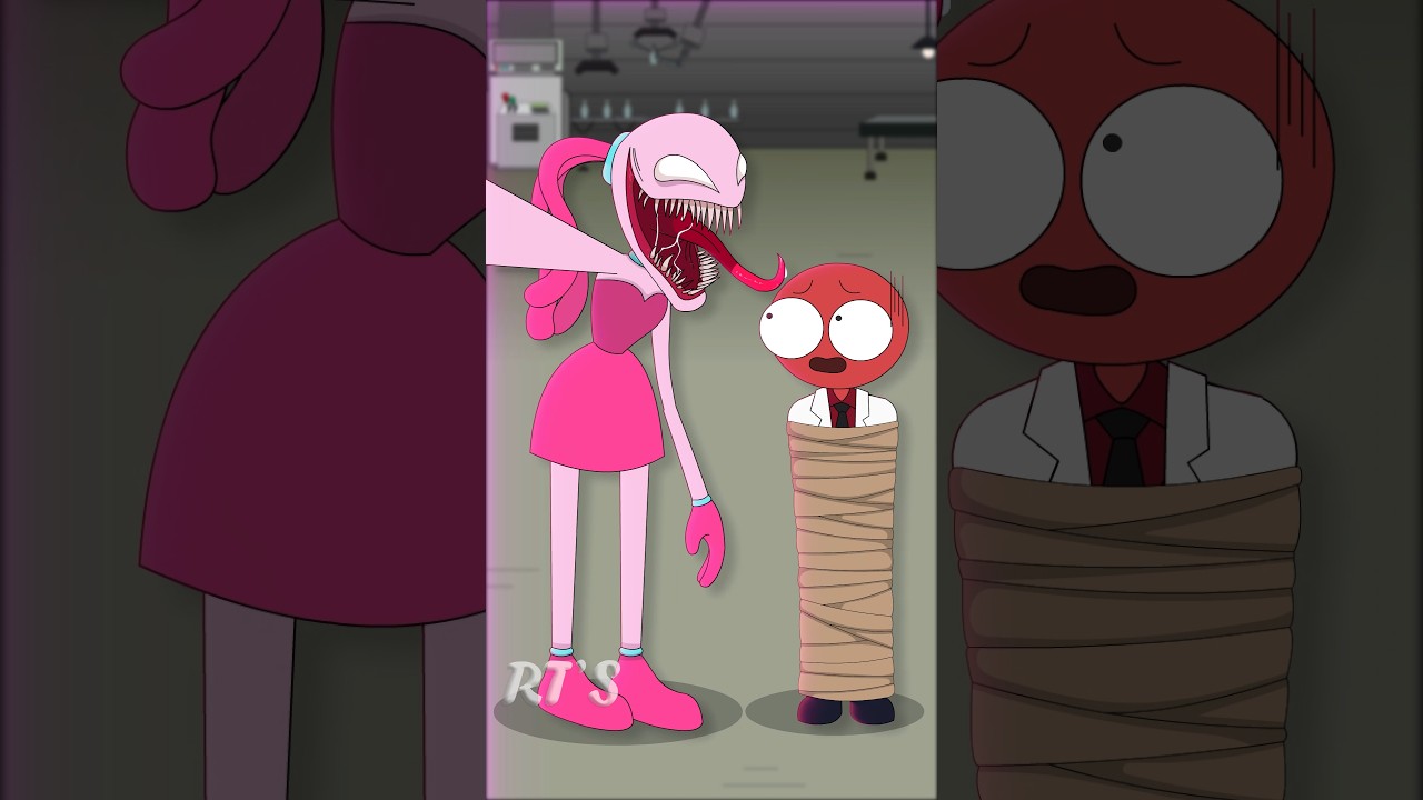 DON'T TOUCH THE CHILD MEME POPPY PLAYTIME 3 2 1 MUAH ! ANIMATION  #shorts @GH.S