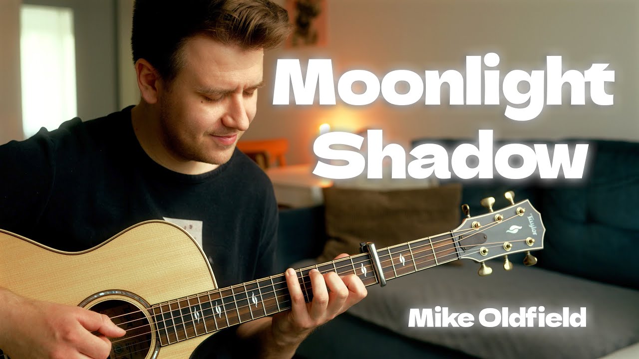 Moonlight Shadow - Mike Oldfield ft. Maggie Reilly - Fingerstyle Guitar Cover