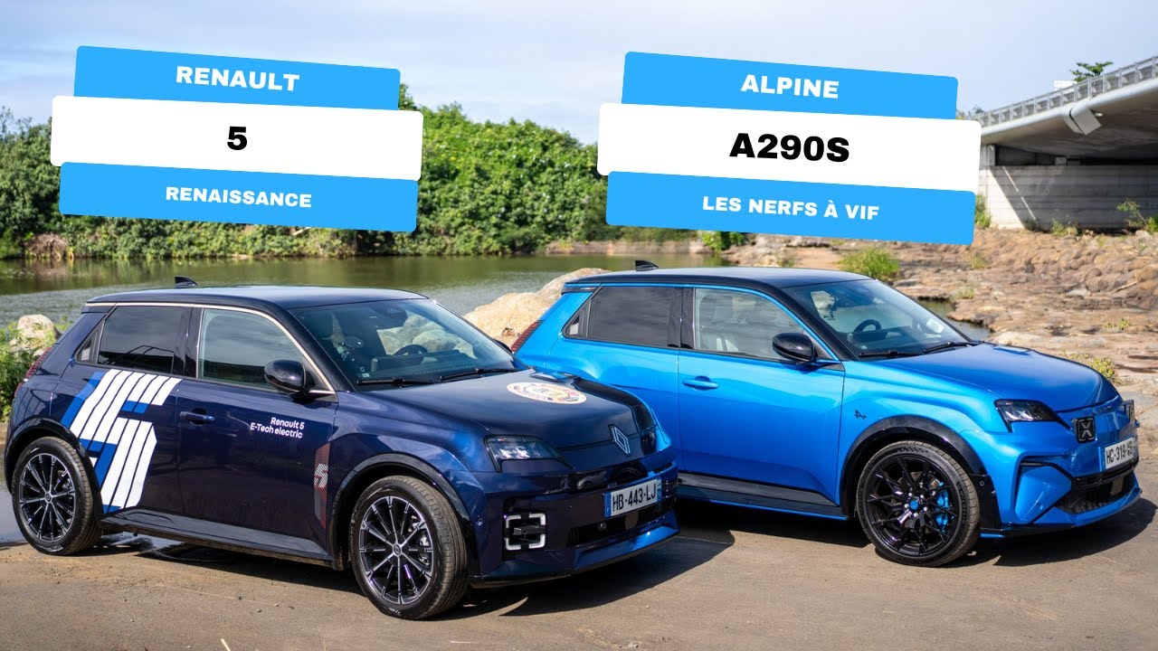 Essai de l'ALPINE A290S et de la Renault 5 à la Réunion 🇷🇪