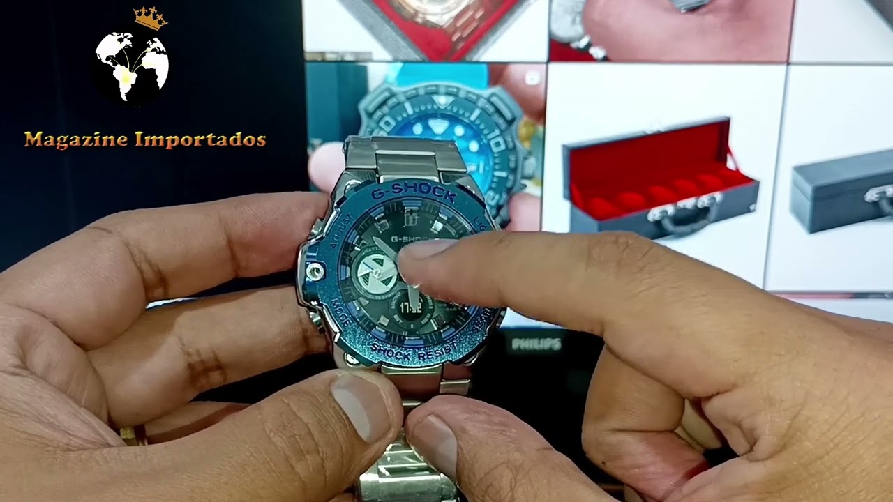Ajustar hora G-shock GST-B400