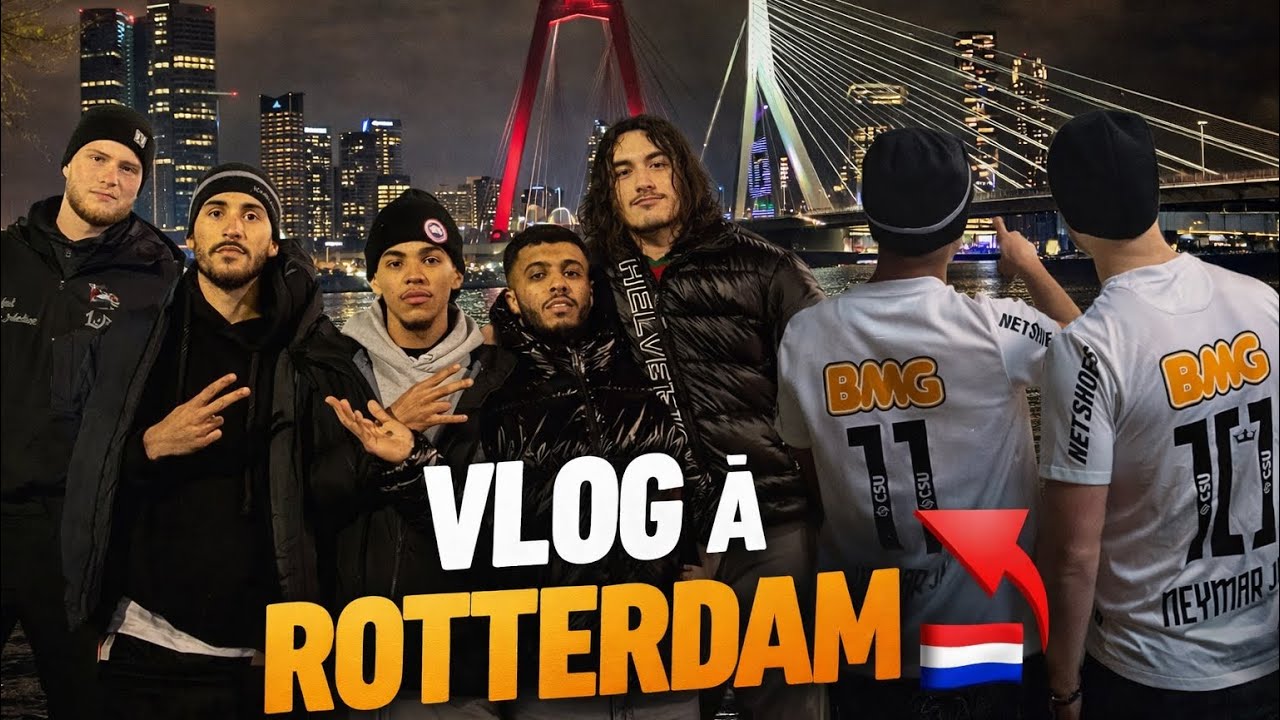 VLOG#3 : ROTTERDAM🇳🇱: 5 Stapsiens à Rotter 