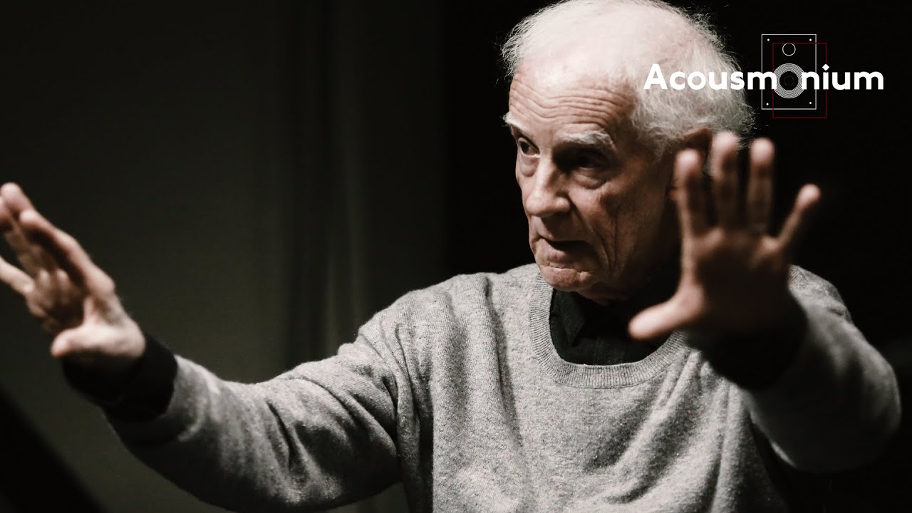 François Bayle: artist-talk at ACOUSMONIUM, St.Petersburg, 2018