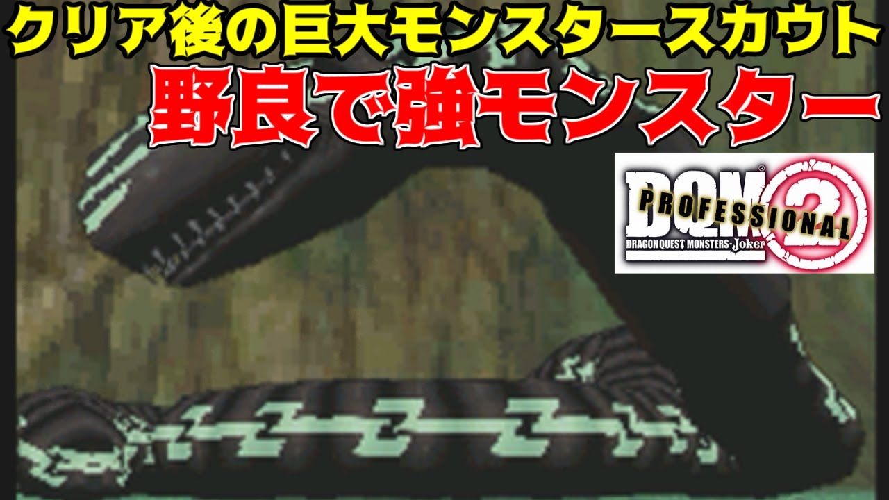 #24 DQMジョーカー2プロ　クリア後の巨大モンスタースカウト　強モンスター出現【DQMJ2P】kazuboのゲーム実況