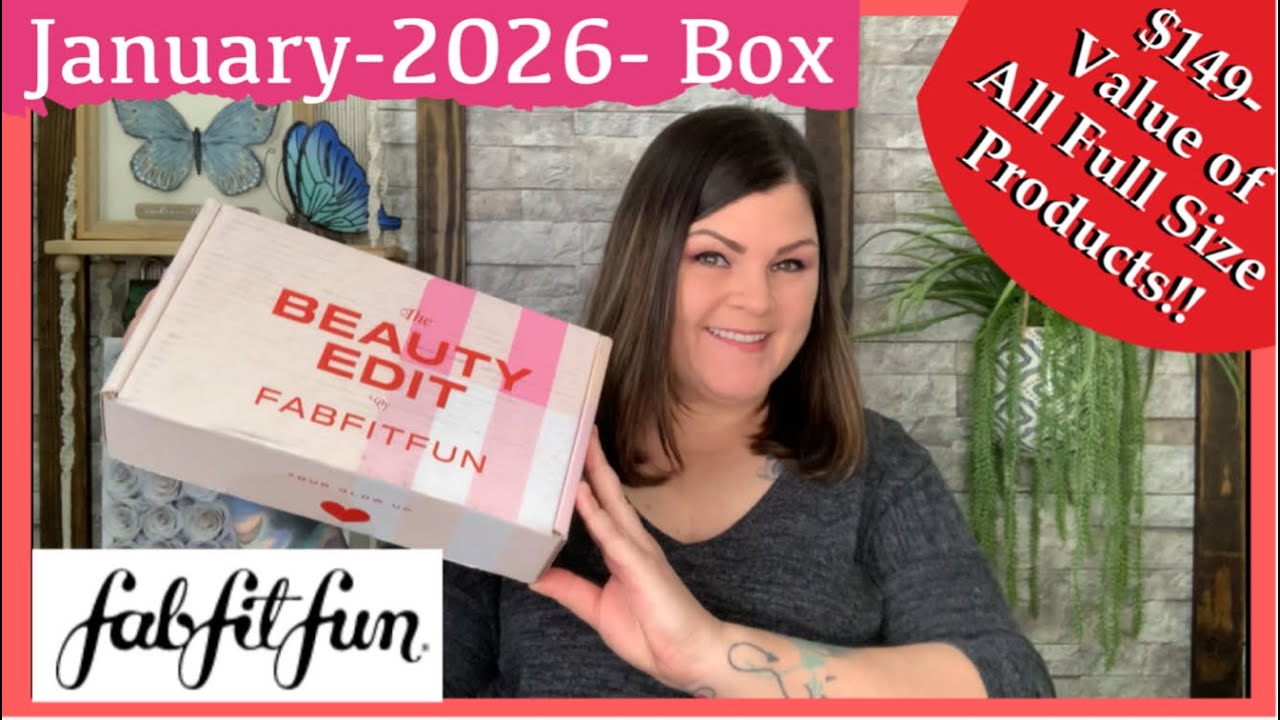 FabFitFun Beauty Edit Box // January 2026 Unboxing