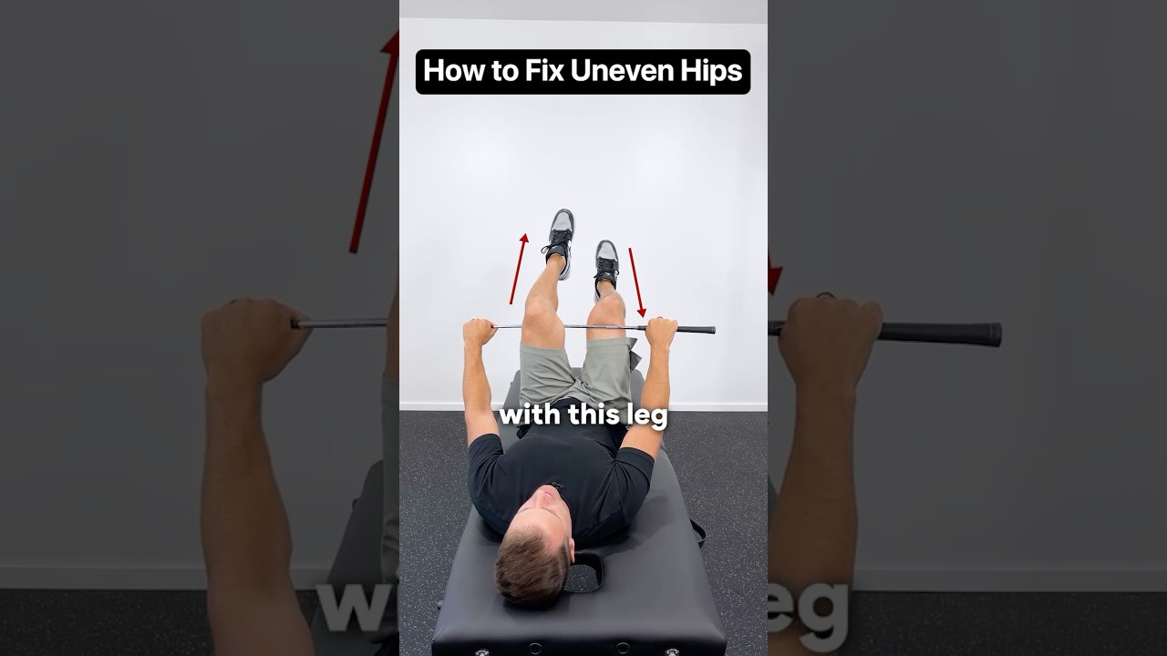 Fix Uneven Hips! [How To Align Your SI Joint At Home]