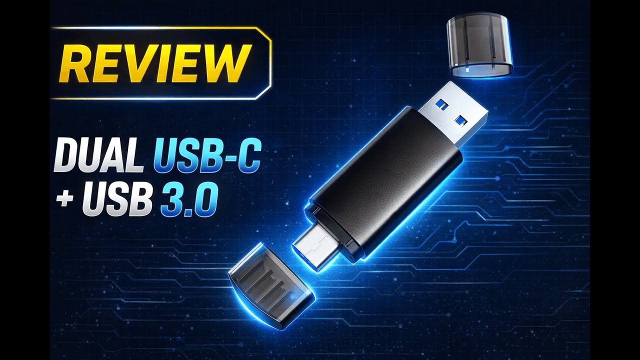 Review - JOIOT 128GB USB C Flash Drive Dual USB 3.0 Flash Drive Type C + USB A Portable T