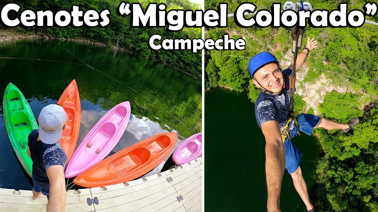 Cenotes Miguel Colorado Campeche ⭐ GUIA COMPLETA ► ¿Cómo llegar? ¿Cuánto cuesta? ¿Qué hacer?
