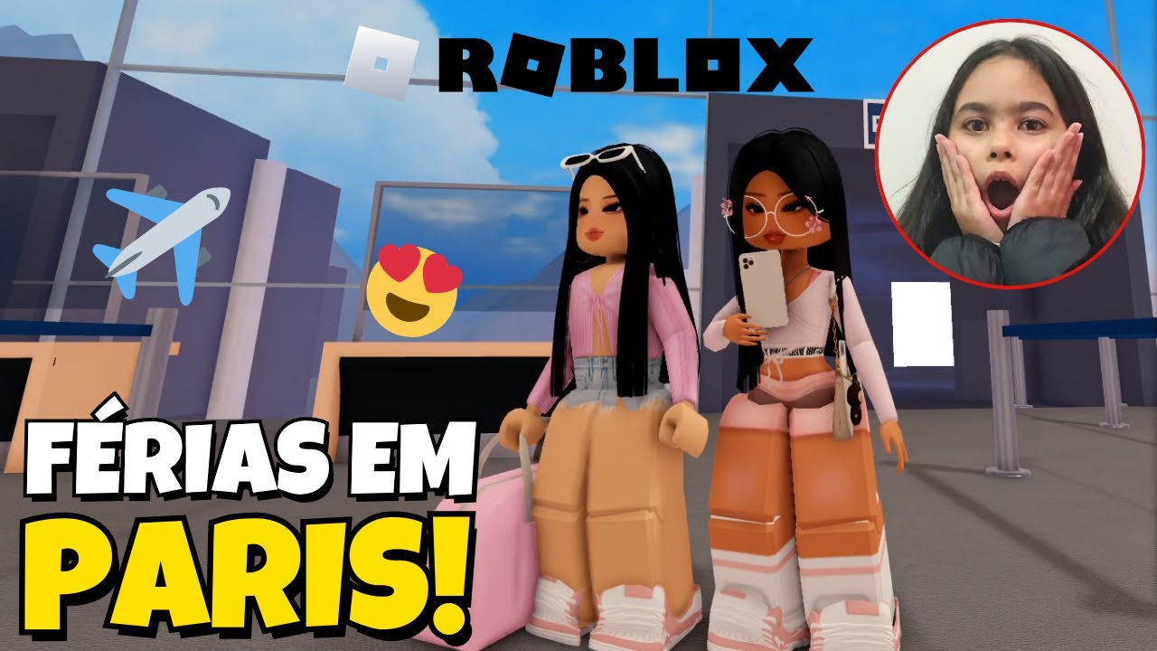 FÉRIAS EM PARIS! ✈️🍷 A viagem mais divertida do Roblox | ROBLOX BROOKHAVEN RP