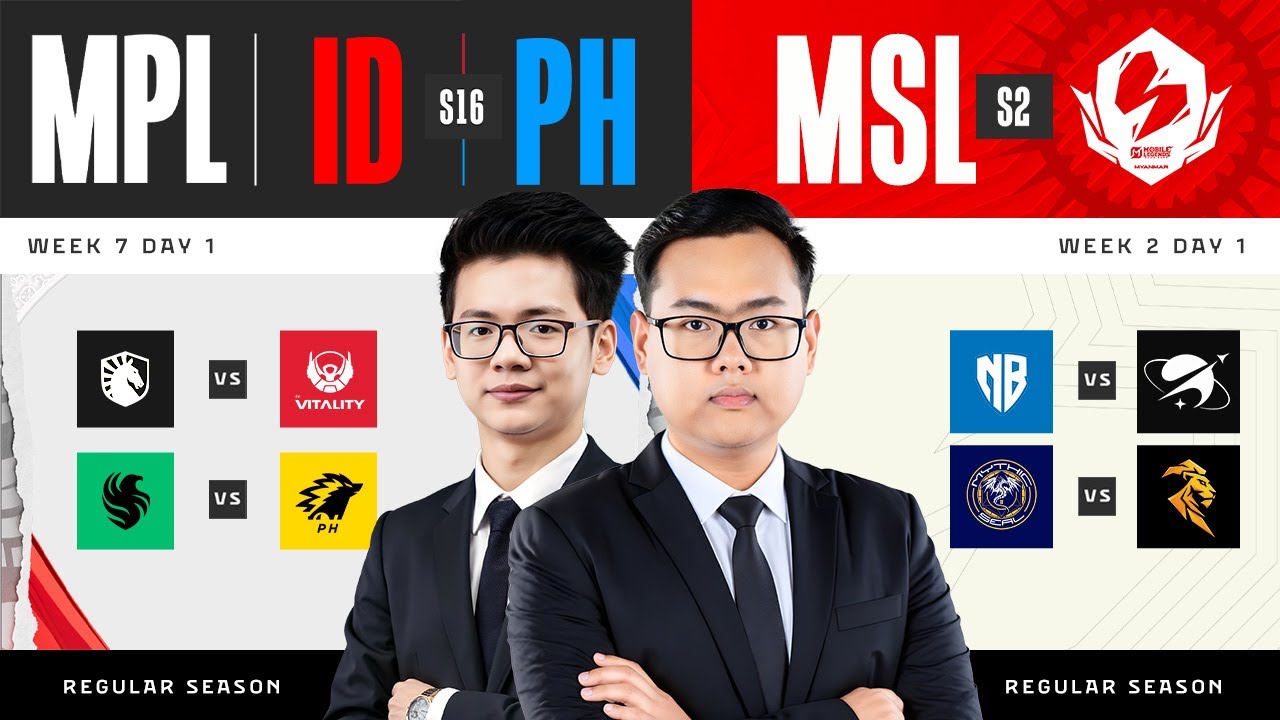 [Official Restream] MSL [S2] {W2D1}🔴MPL ID/PH [S16] {W7D1} 🇲🇲 LIVE🔴(Part8)
