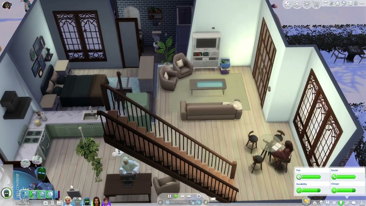 my robot sim is PREGNANT??