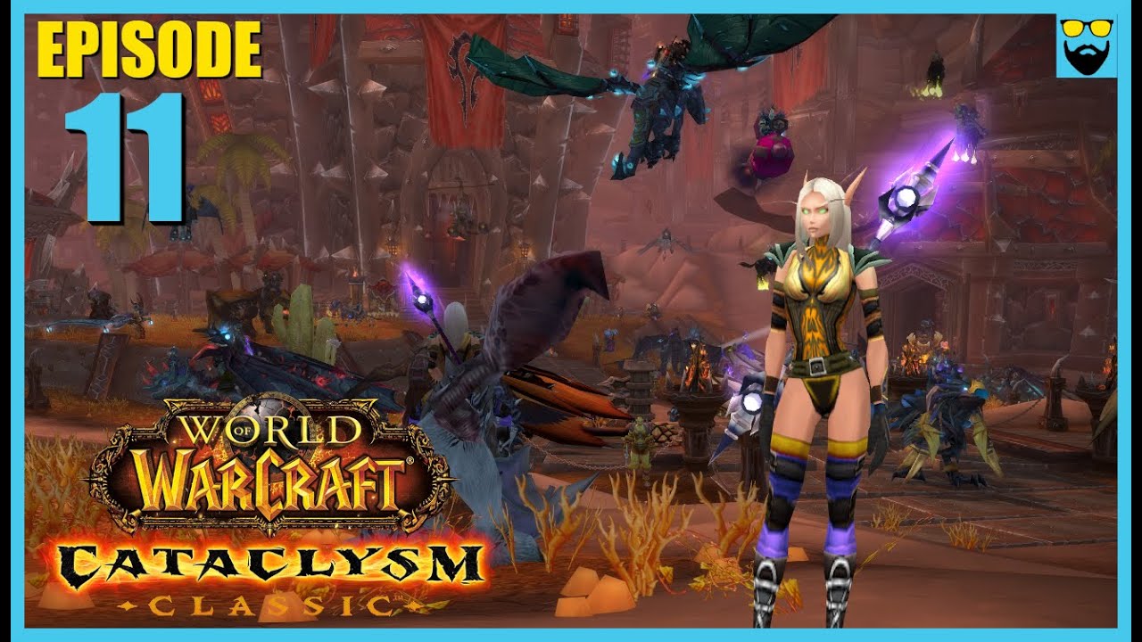 World of Warcraft Cataclysm Classic - Blood Elf Mage - Part 11 - Chill Leveling and Professions