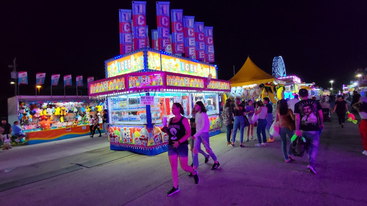 The Sounds Of The State Fair [Florida State Fair] 2021 Walkthrough of the Midway