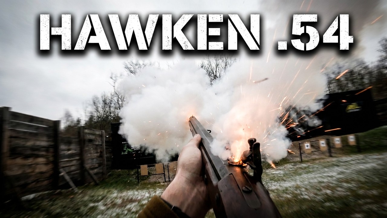 Traditional Hawken Hunter cal 54 - czarny proch - strzelnica