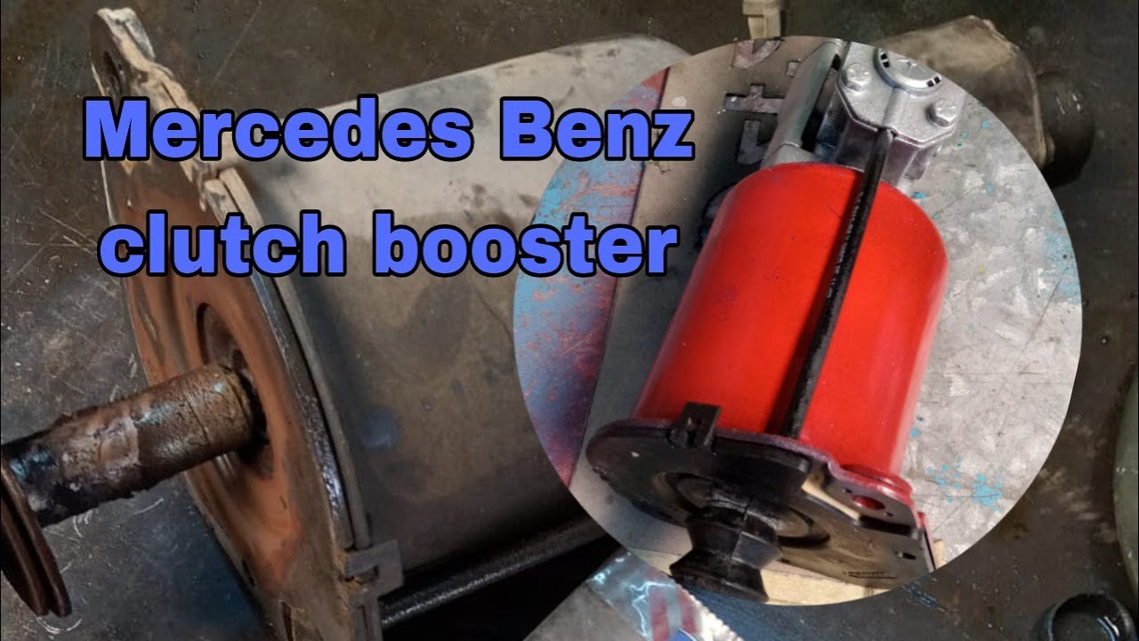 Mercedes Benz clutch booster restoration so easy way