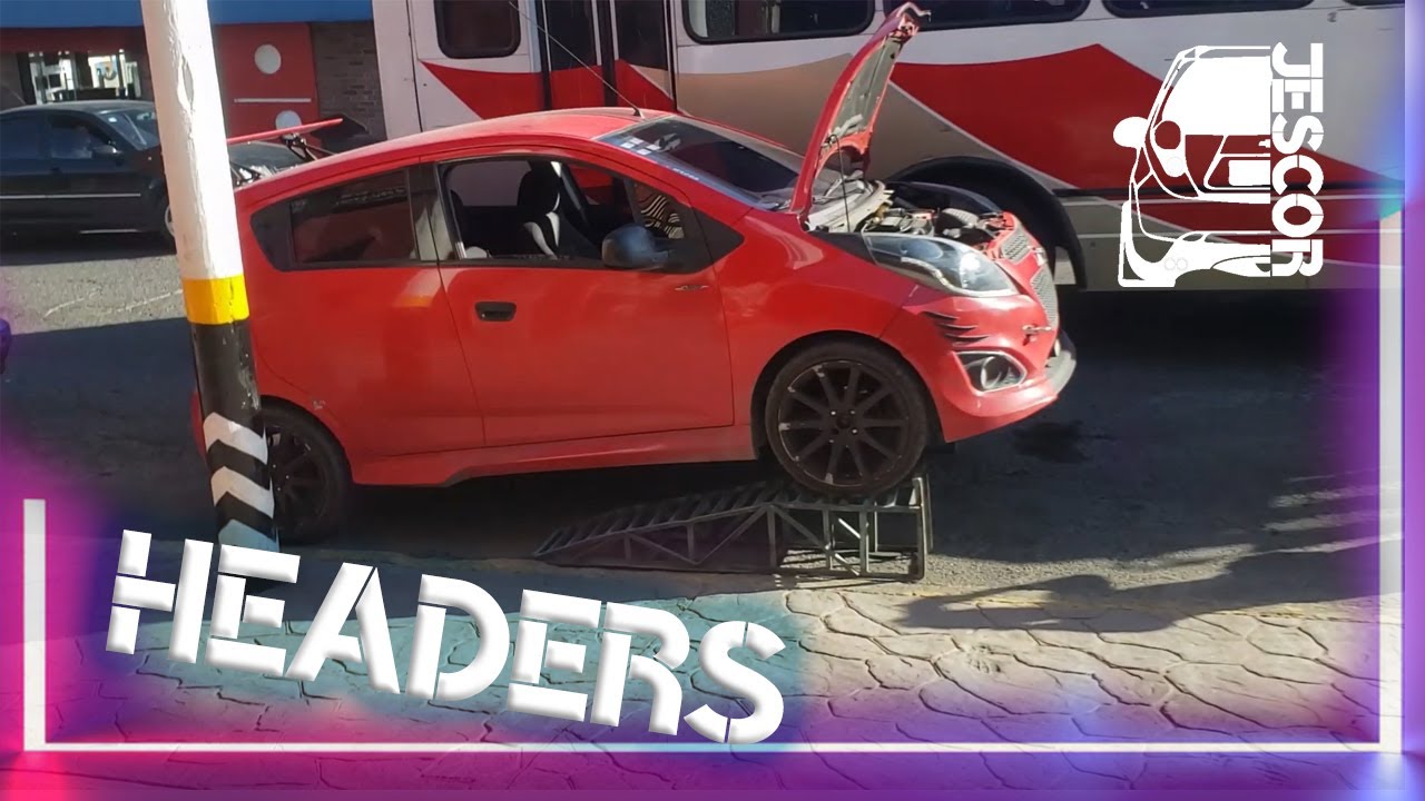 SISTEMA DE ESCAPE PT1| INSTALACIÓN DE HEADERS Y CUTOUT AL SPARK GT|JESCOR SPARK TUNING|