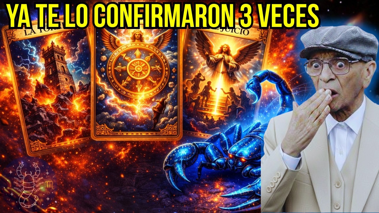 ♏ Escorpio PEDÍAS UNA RESPUESTA… LLEGAN 3 SEÑALES! NO ES CASUALIDAD… TU DESTINO CAMBIA YA