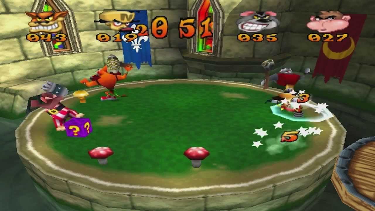 Crash Bash Walkthrough Part 44 HD 200% Warp Room 5 (SPECIAL)