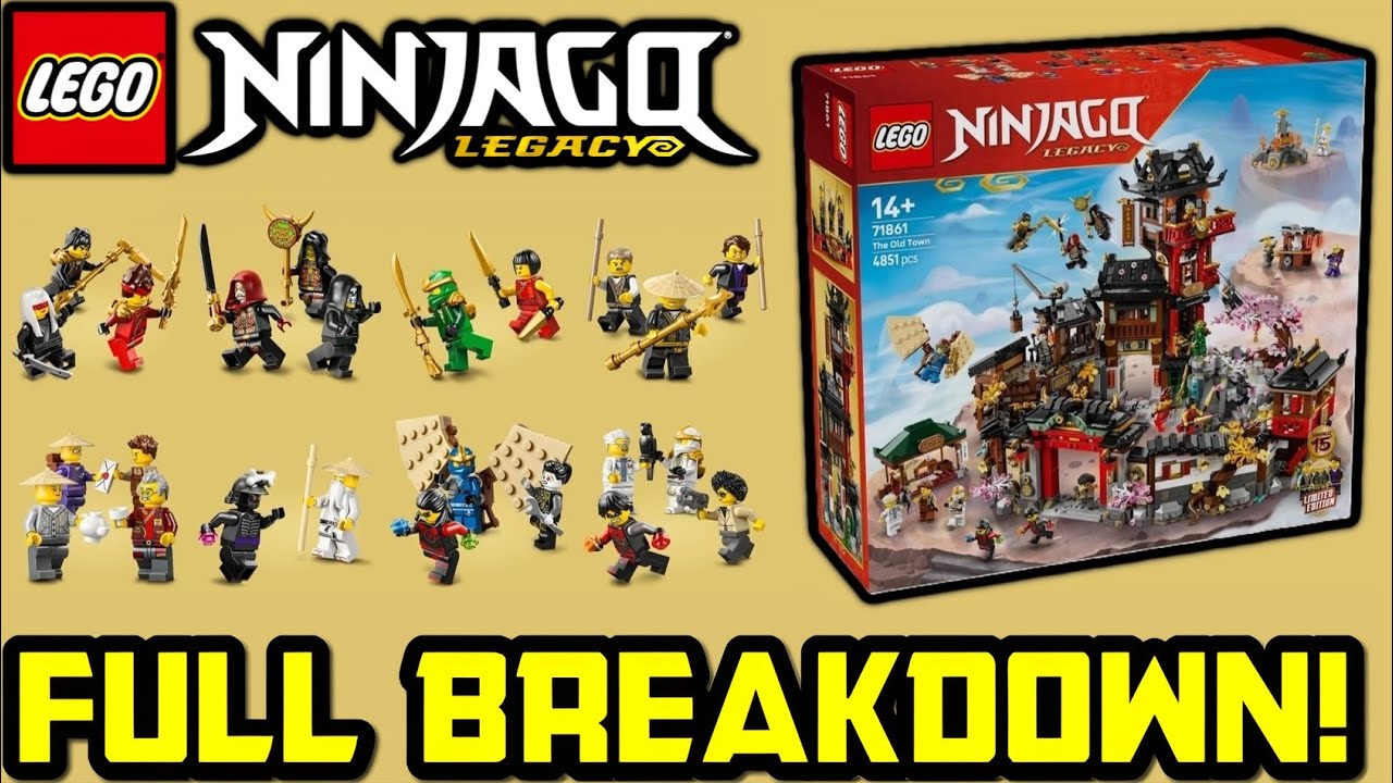 Действительно ли «ультимативный» набор Ninjago таковым является? 🤔 Разбор набора «Старый город» и...
