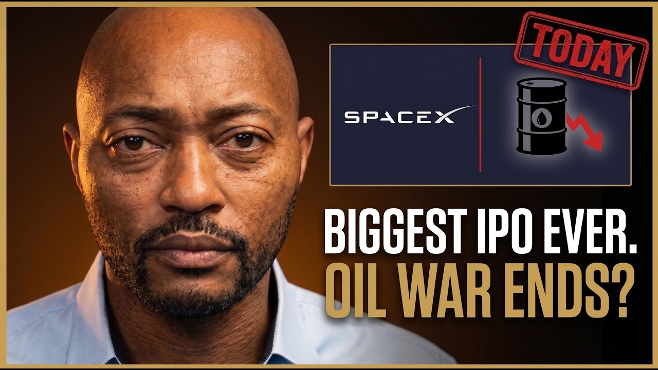 SpaceX OPENS the Biggest IPO in HISTORY + The Deal That Could END the Oil War + 4.2% Is a PAY CUT