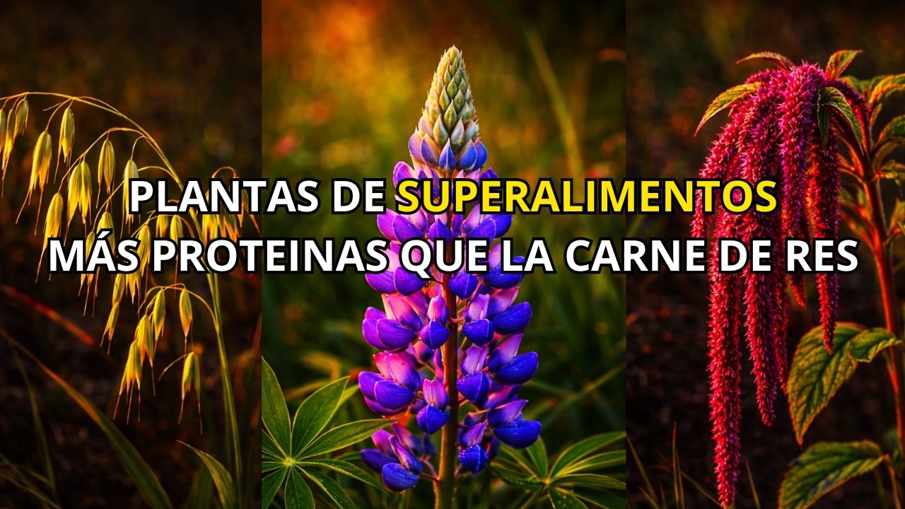 20 superalimentos vegetales con más proteínas que la carne de res