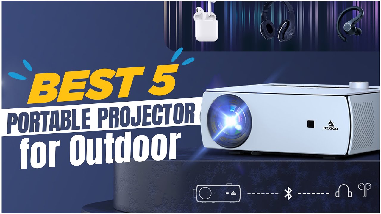 5 Portable Projector for Outdoor You Can Buy in 2023 [Don&rsquo;t Buy One Before Watching This]