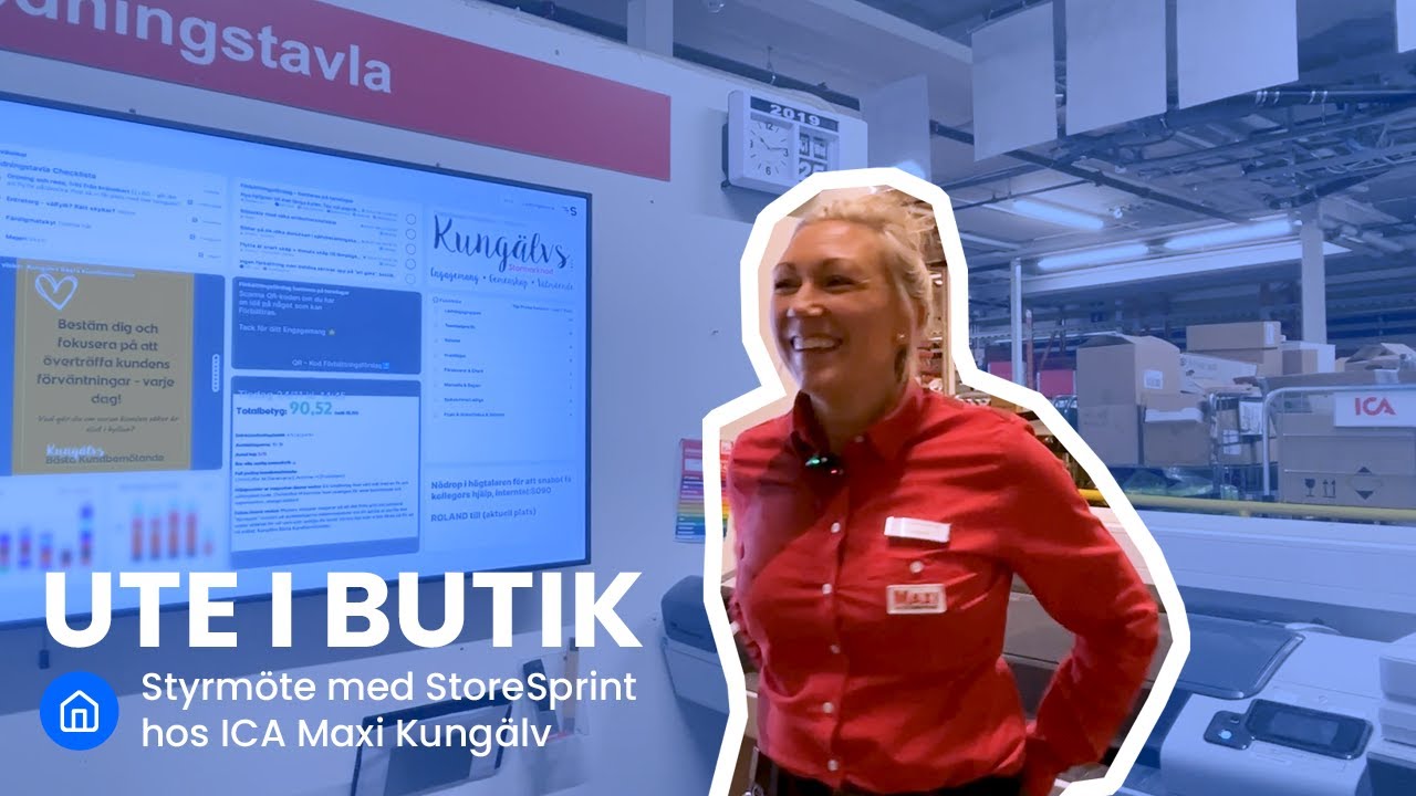 På besök hos ICA Maxi Kungälv - Hur vi tar styrmöten till nästa nivå
