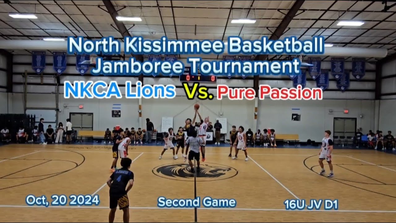 Pure Passion vs. NKCA Lions 2nd Game at North Kissimmee Basketball Jamboree Tournament
