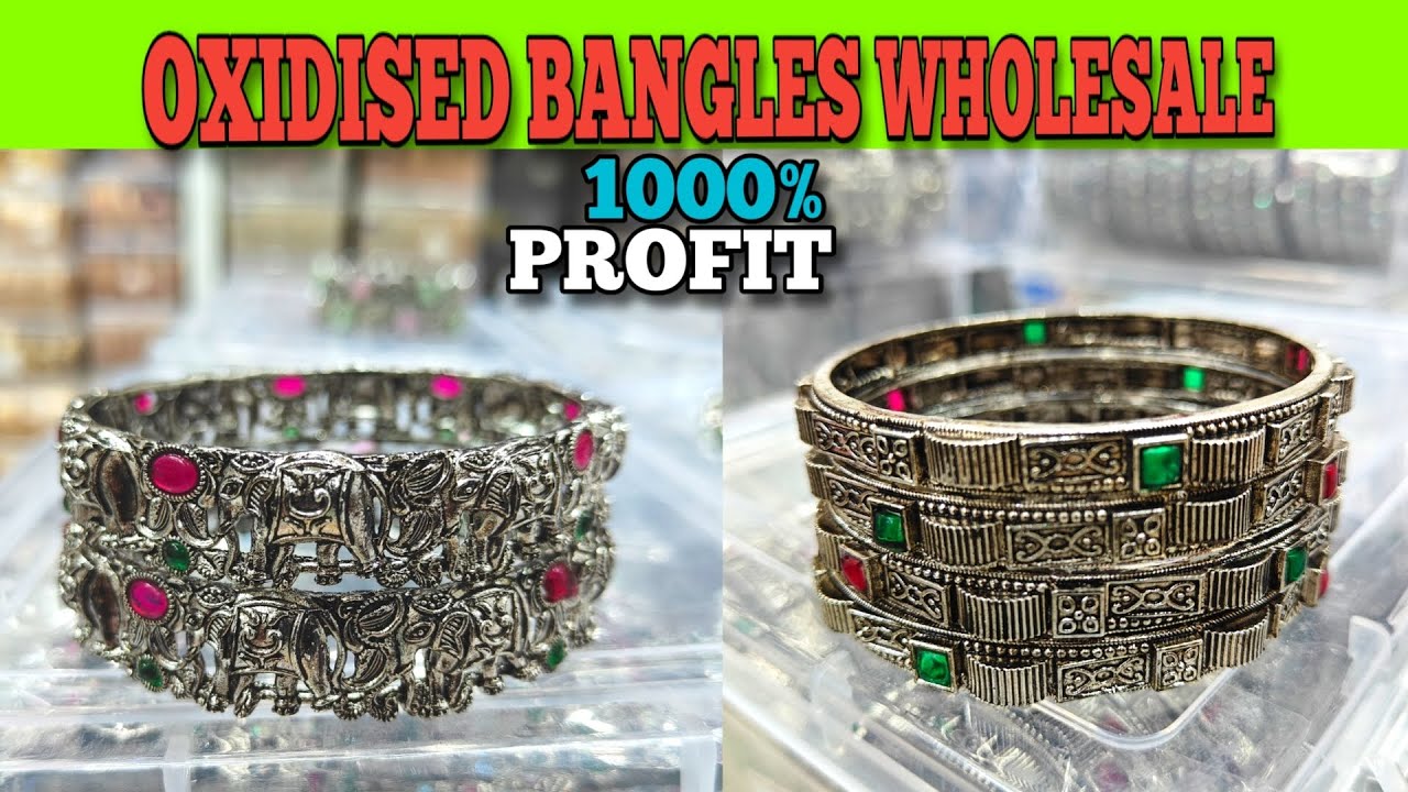 2025 Oxidised Bangles Wholesale Market Mumbai | Wholesale Oxidised Jewellery Market Bhuleshwar 