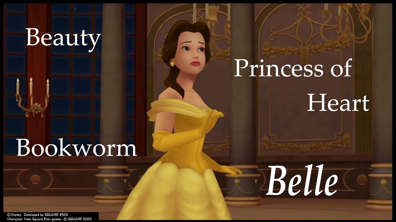 BELLE [ALL CUTSCENES] | Kingdom Hearts Series THE MOVIE