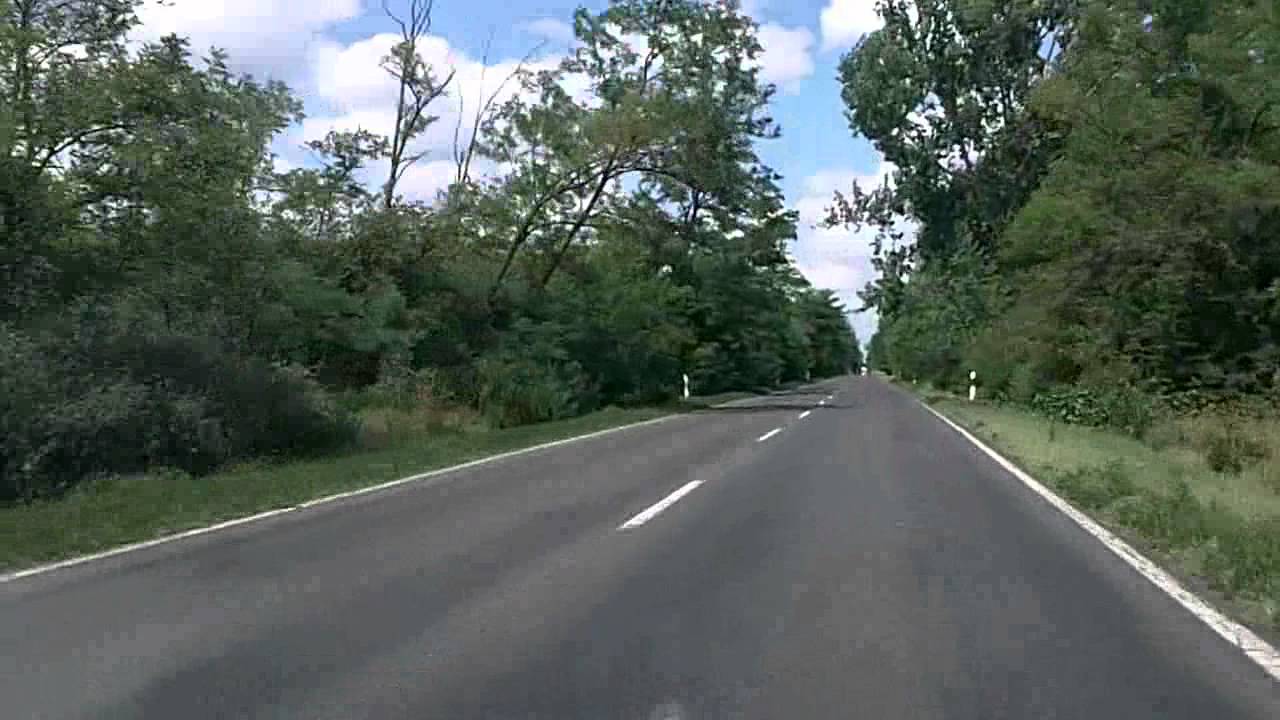main road 54 Soltvadkert - M5 Kecskemét Hungary