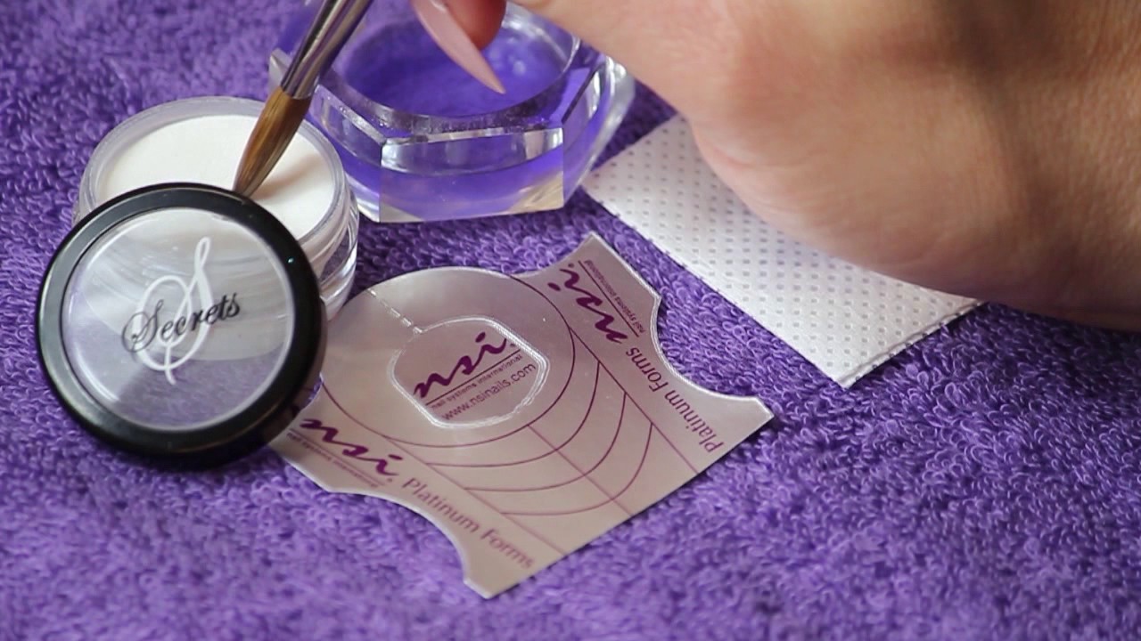 NSI Nails: 3D Acrylic Bow Tutorial