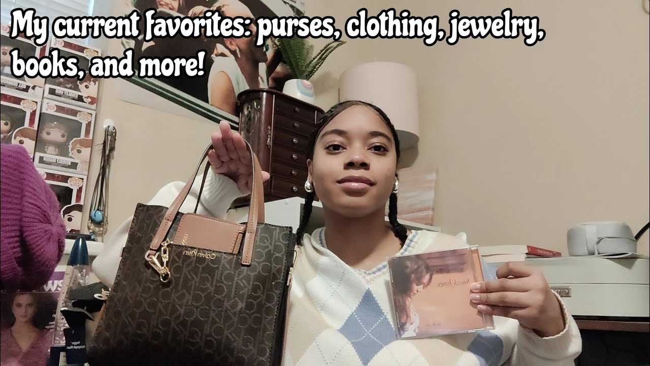 my current favorites: purses, clothing, jewelry, books, etc