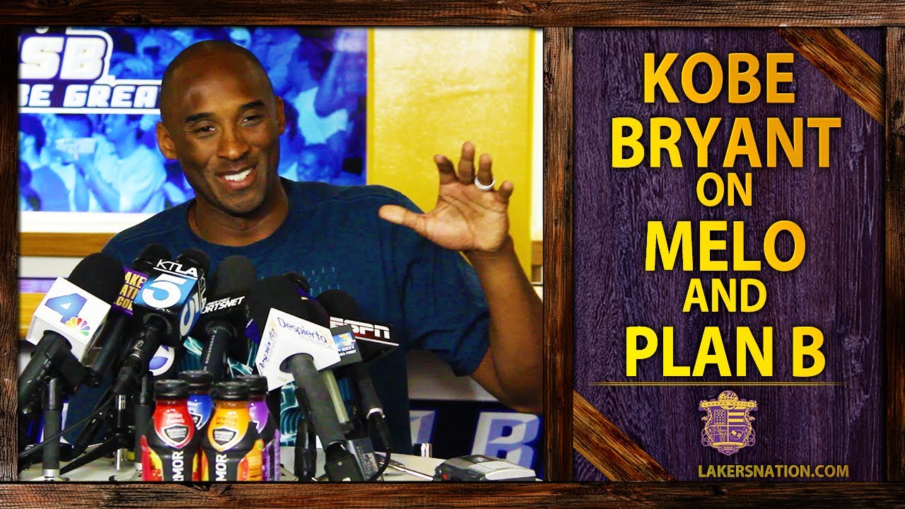 Kobe Bryant On Carmelo Anthony, Lakers Free Agency Plan B