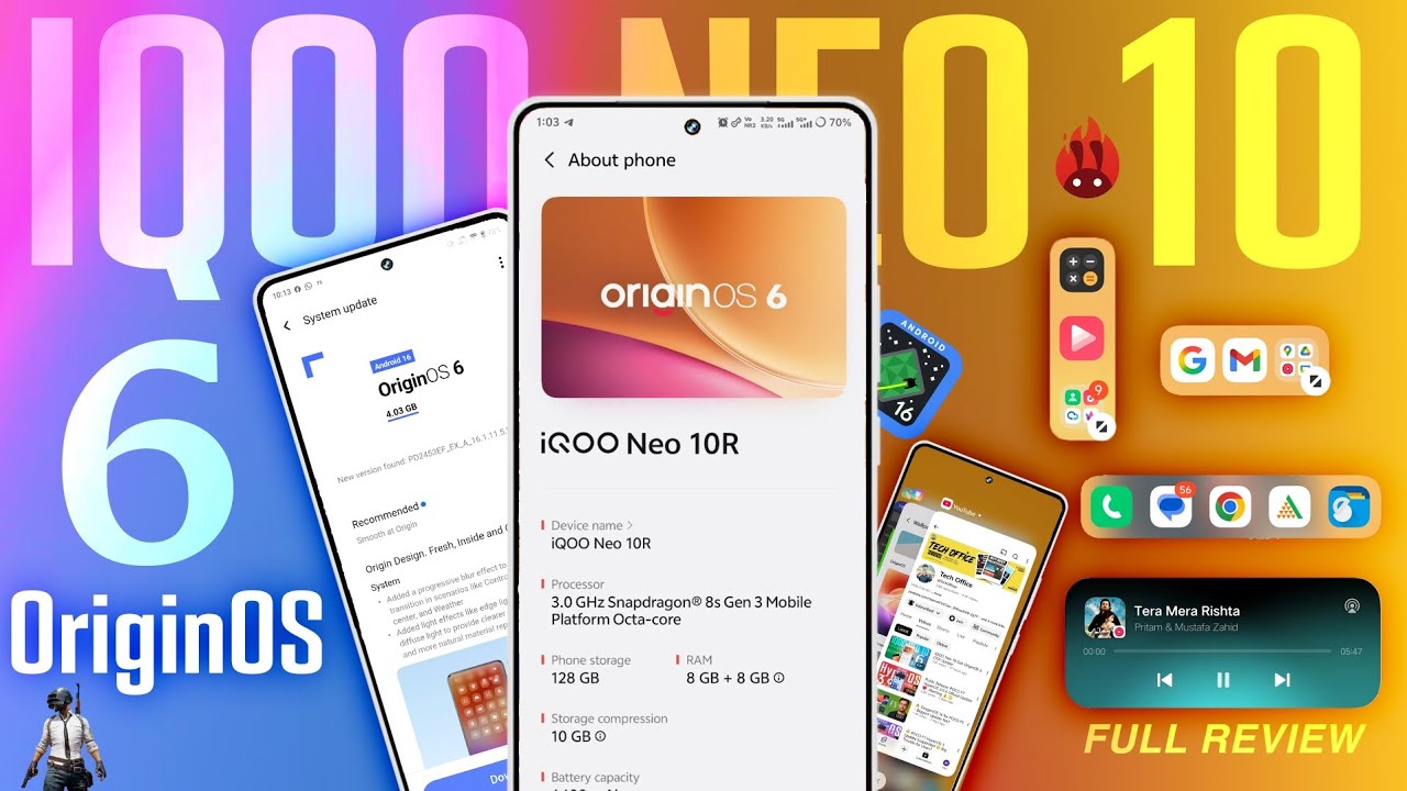 iQOO Neo 10 OriginOS 6 Update Full Review, Performance & Feature 🔥 