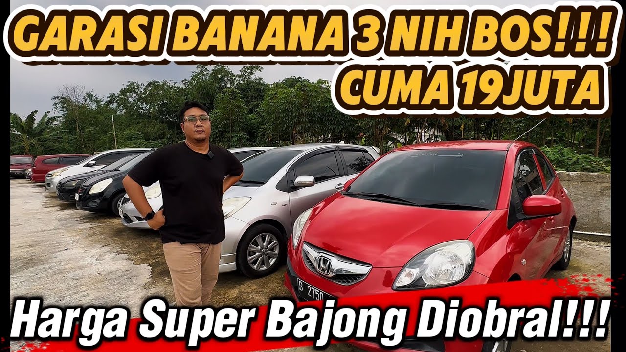 Garasi Banana 3 Harga Super Bajong Nih‼️Akhir Bulan Diobral Semua‼️Termurah 19juta Aja Gaskeun‼️