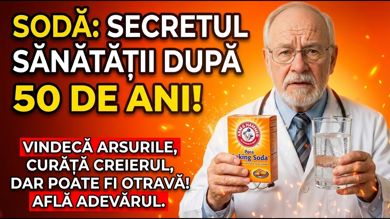 Nu veți crede ce face o linguriță de bicarbonat cu corpul după 60 de ani: Secretul longevității!