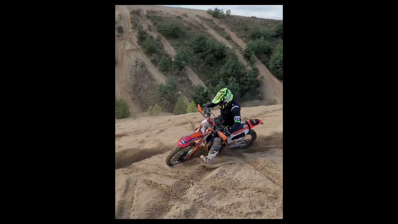 Mazurskie piaskownice Uzdowo  cześć 1 ktm 950, ktm 450
