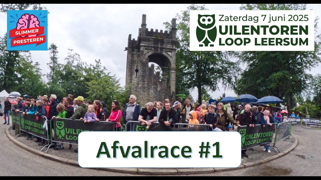 Uilentoren Afvalrace #1 - Leuk nieuw hardloop format