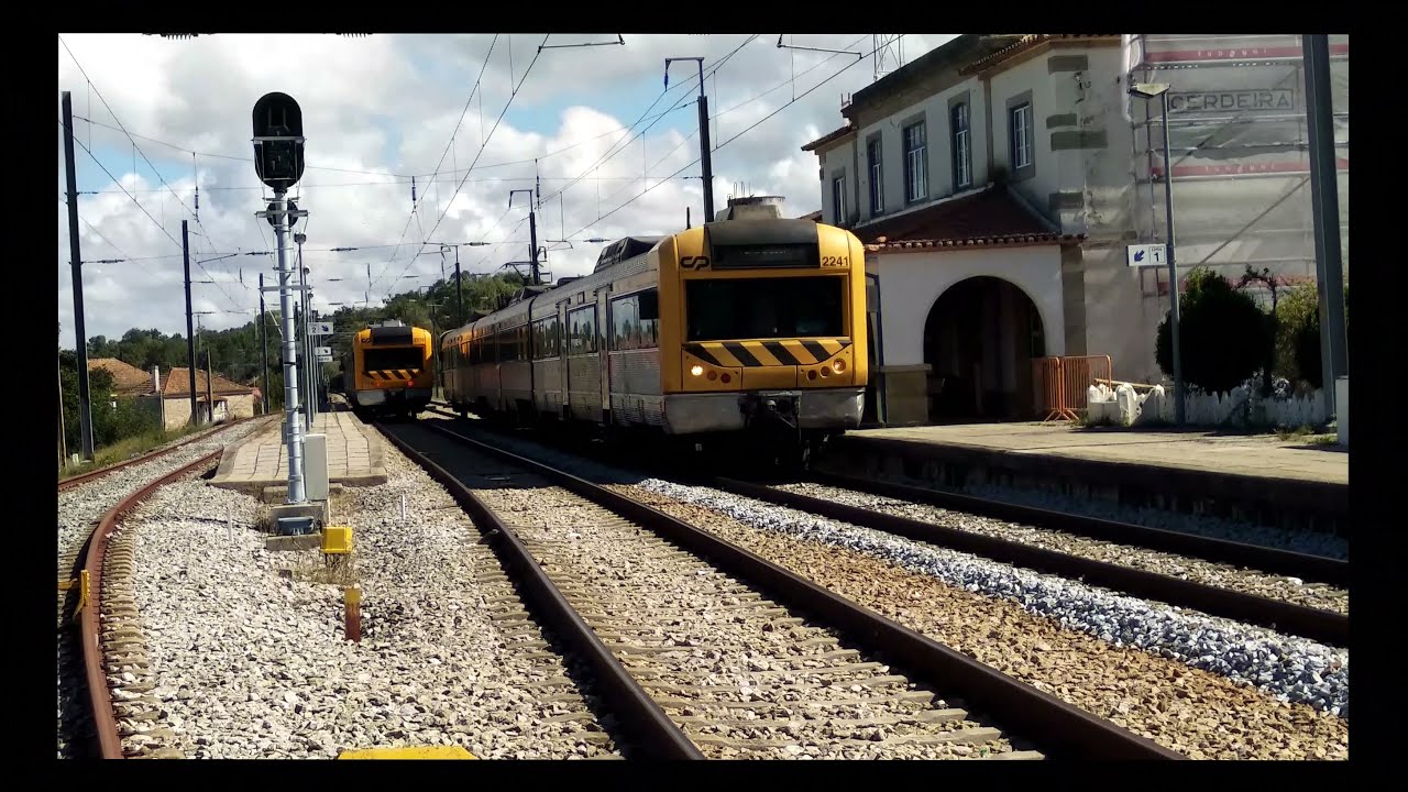 Comboios na Cerdeira - 28set21