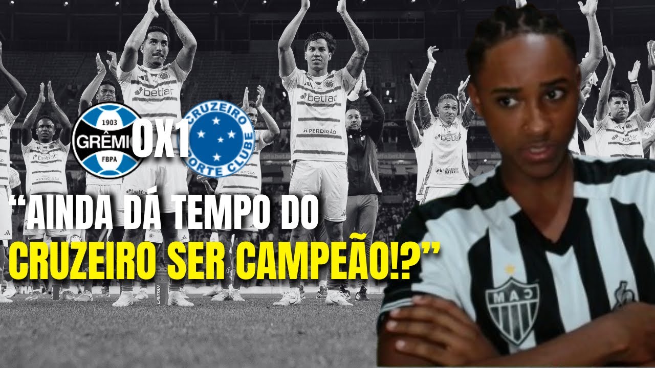 Atl&eacute;tico Mineiro fan reacting to Cruzeiro's victory against Gr&ecirc;mio - LFR13 React