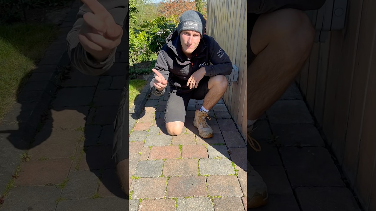 Who&rsquo;s tired of re sanding their block paving every year? The sand we use is weed resistant! #diy