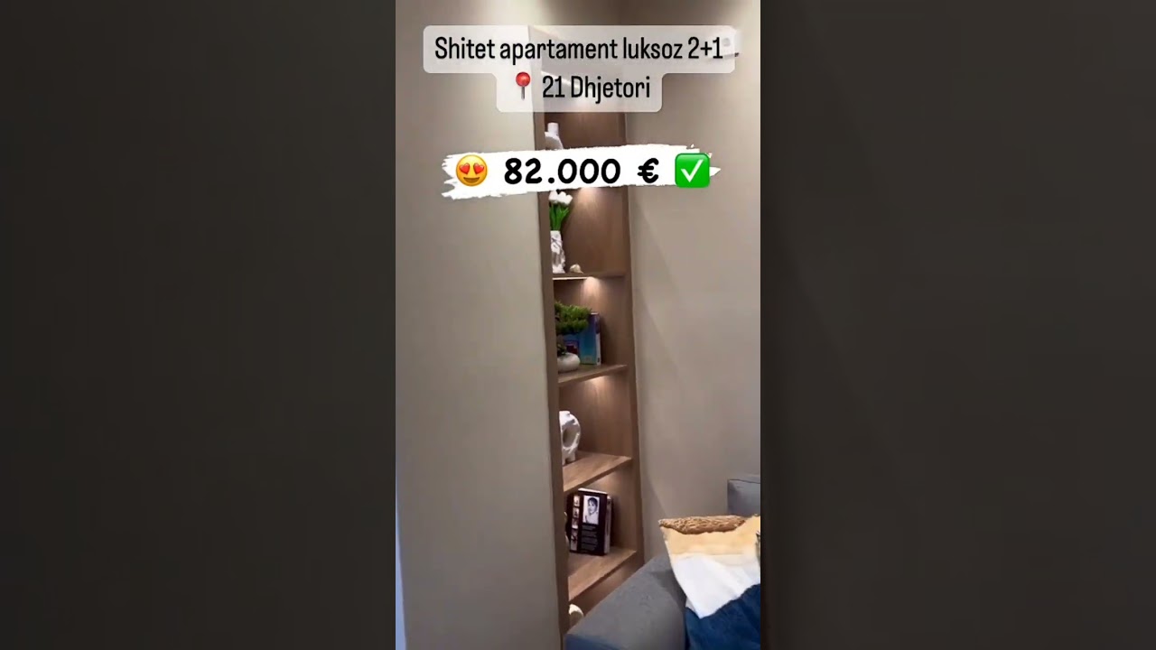 Shitet apartament luksoz 2+1 ne Tirane tek 21 Dhjetori cmimi 82.000&euro; #okazion #tirana #albania