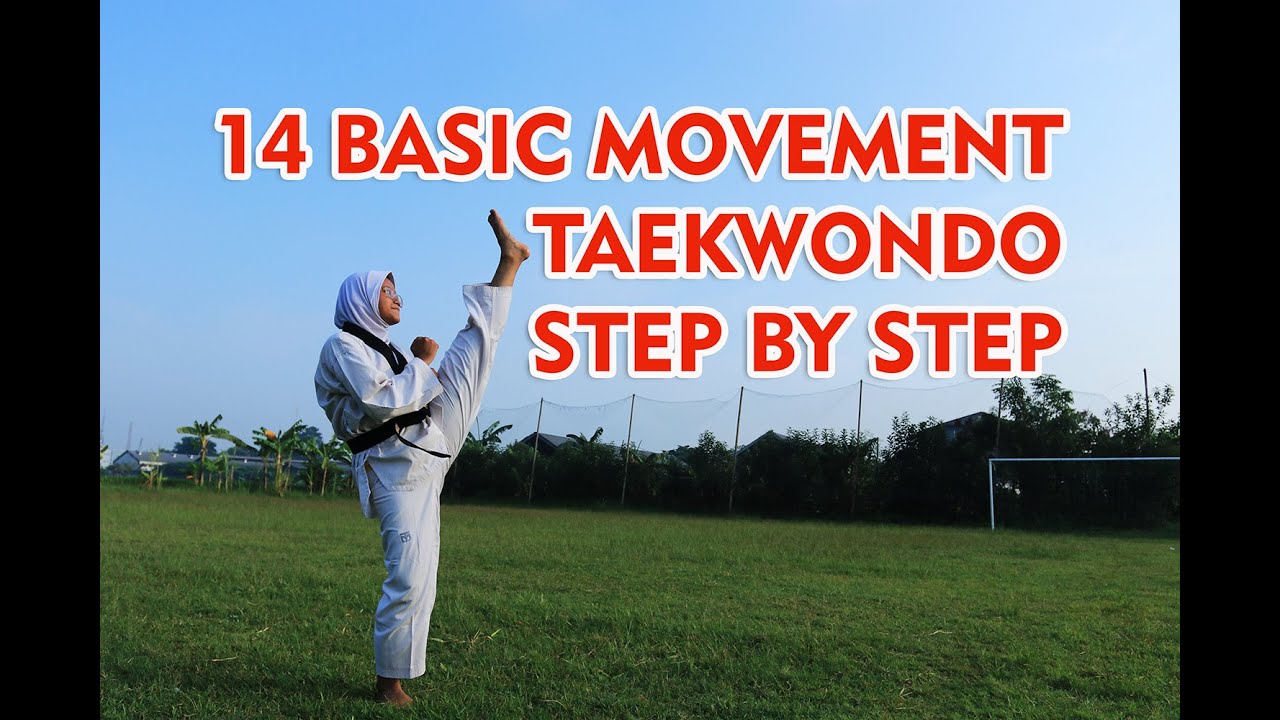 Tutorial 14 Basic Movement Step by Step ( 14 GERAKAN DASAR TAEKWONDO ) Lengkap Nama Gerakannya