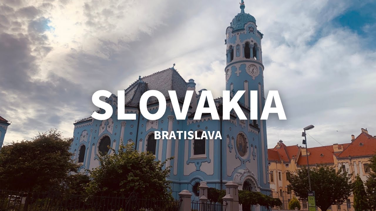 🇸🇰スロバキア・ブラチスラバ観光/トラム乗り方/物価/治安/カフェとレストラン