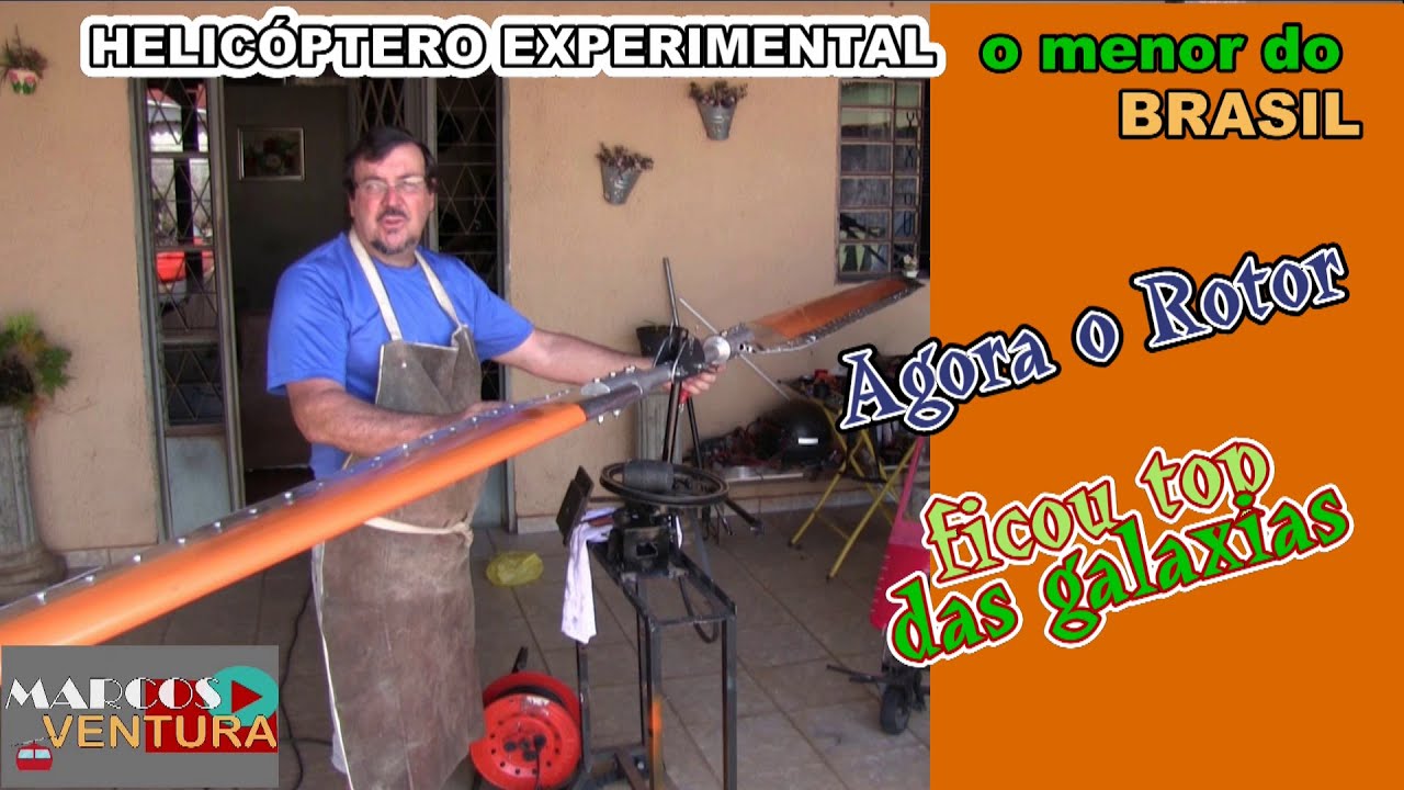 Rotor  PRINCIPAL  já com as PÁS ficou topi galera