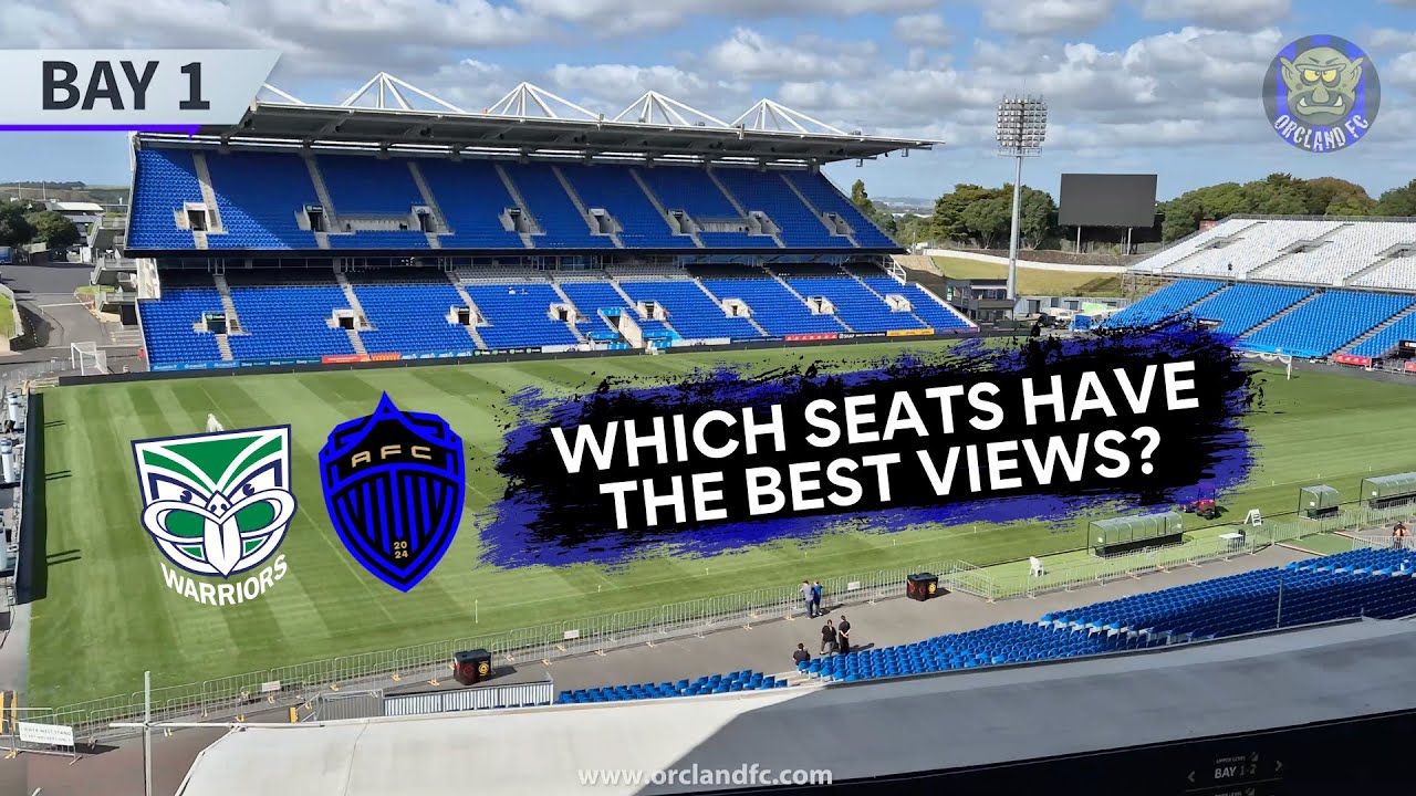 Go Media Stadium SEATING & VIEWS | Auckland FC & New Zealand Warriors Home | Mount Smart Stadium