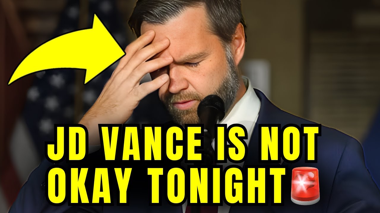 🚨JD Vance Just RAN AWAY As He Got HORRIBLE NEWS About His FUTURE
