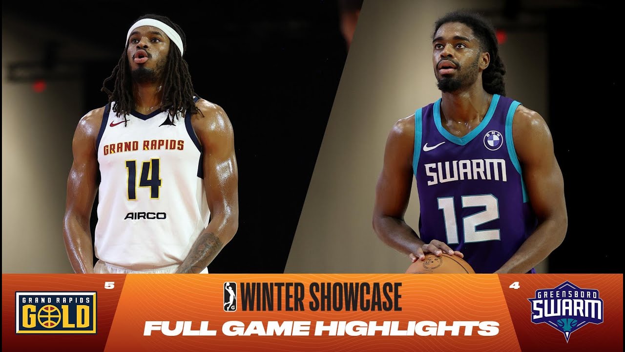 No. 5 Grand Rapids Gold vs. No. 4 Greensboro Swarm - Winter Showcase Game Highlights
